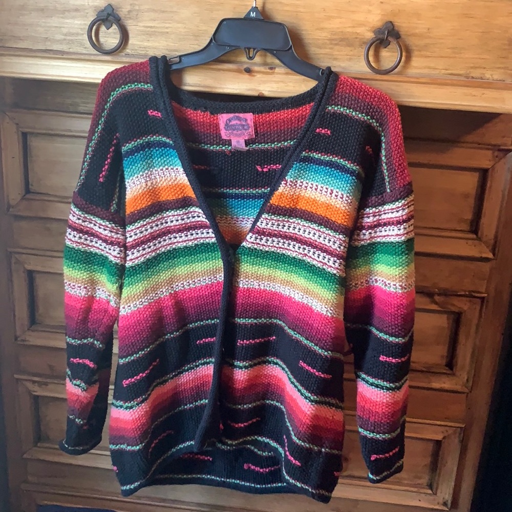 Vintage serape sweater
